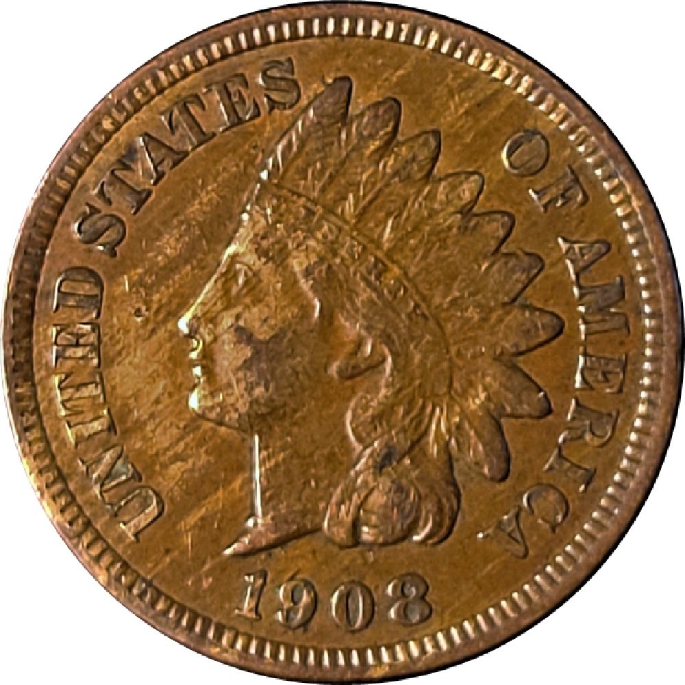 1908-S-1c-Indian-Head-Cent